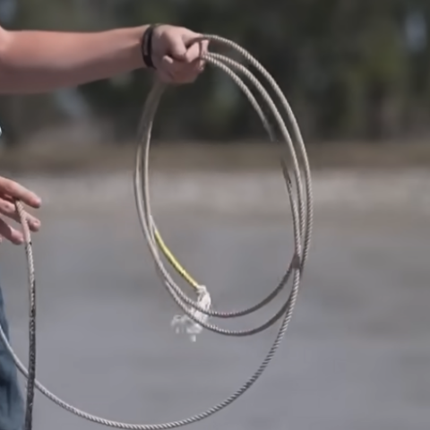 Teenage roper
